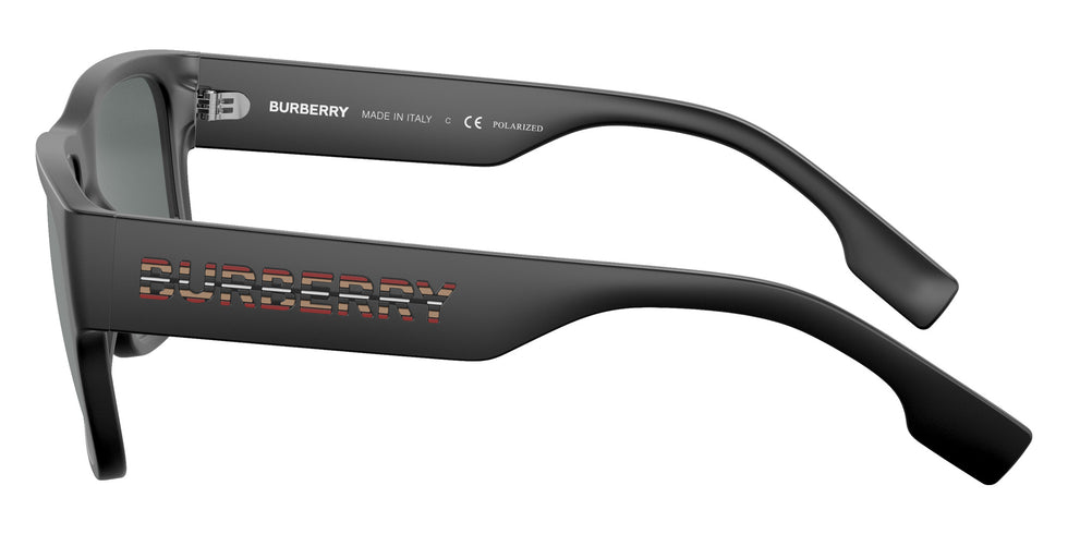 Burberry BE4358 Knight 346481 57 - Matte Black / Polarized Dark Gray #id:be4358346481_s:100110