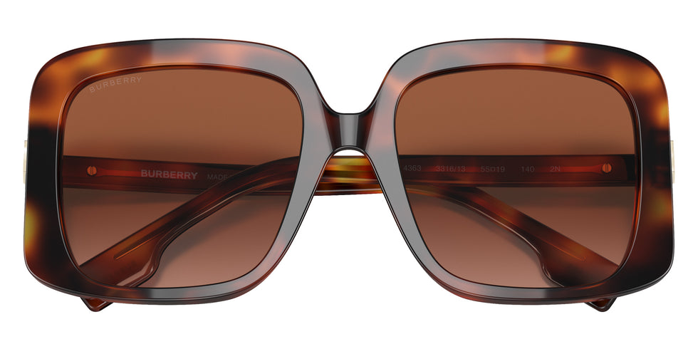 Burberry BE4363 Penelope 331613 55 - Light Havana / Brown Gradient #id:be4363331613_s:100120