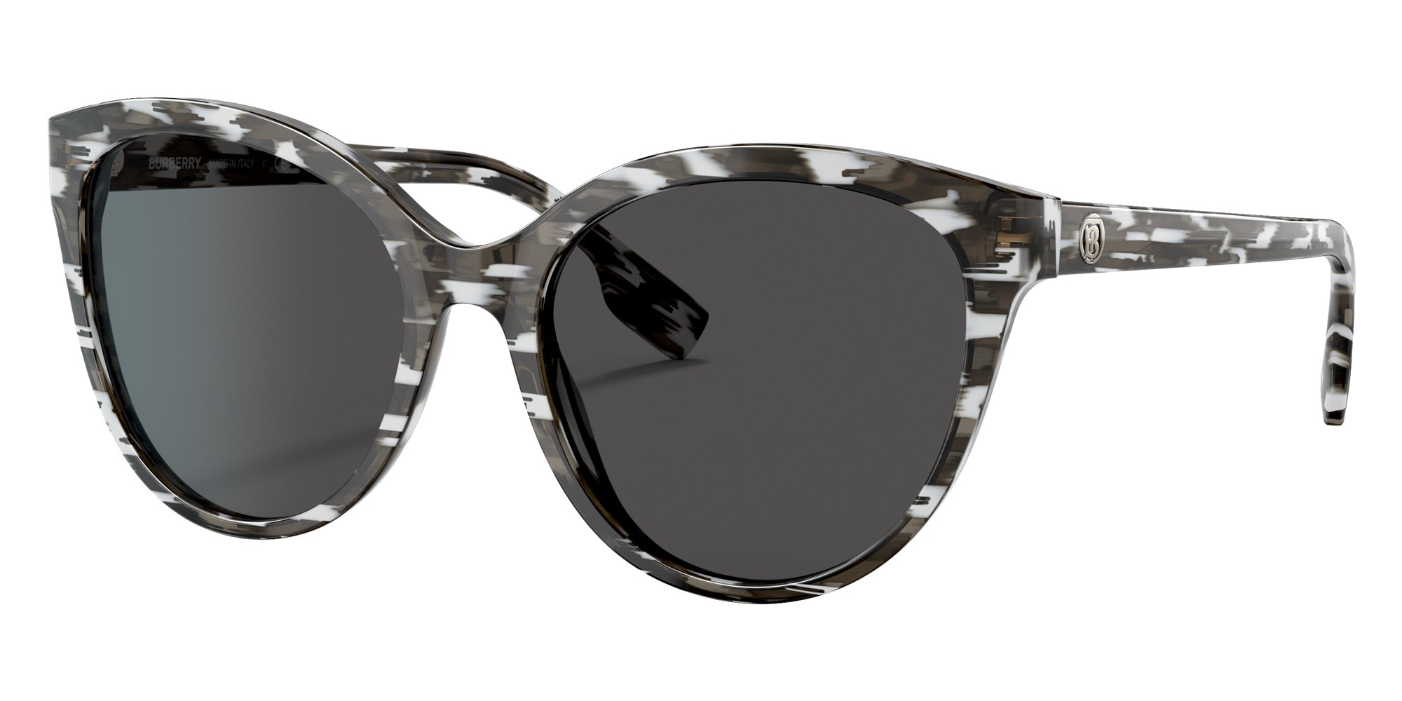 Burberry BE4365 Betty 397887 55 - White/black / Gray #id:be4365397887_s:100105
