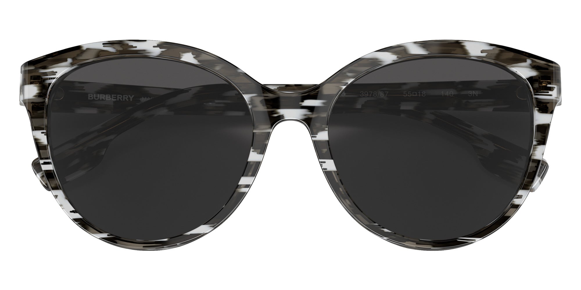 Burberry BE4365 Betty 397887 55 - White/black / Gray #id:be4365397887_s:100120
