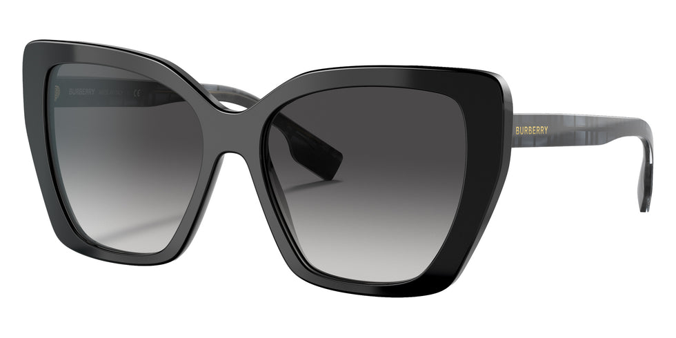 Burberry BE4366 Tamsin 39808G 55 - Black / Gray Gradient #id:be436639808g_s:100105