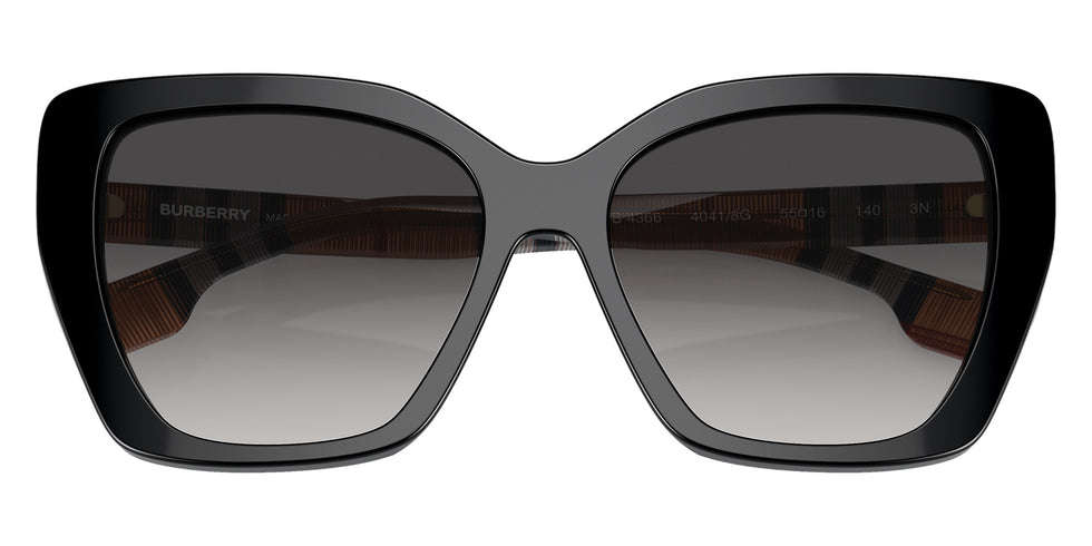 Burberry BE4366 Tamsin 40418G 55 - Black / Gradient Gray #id:be436640418g_s:102120