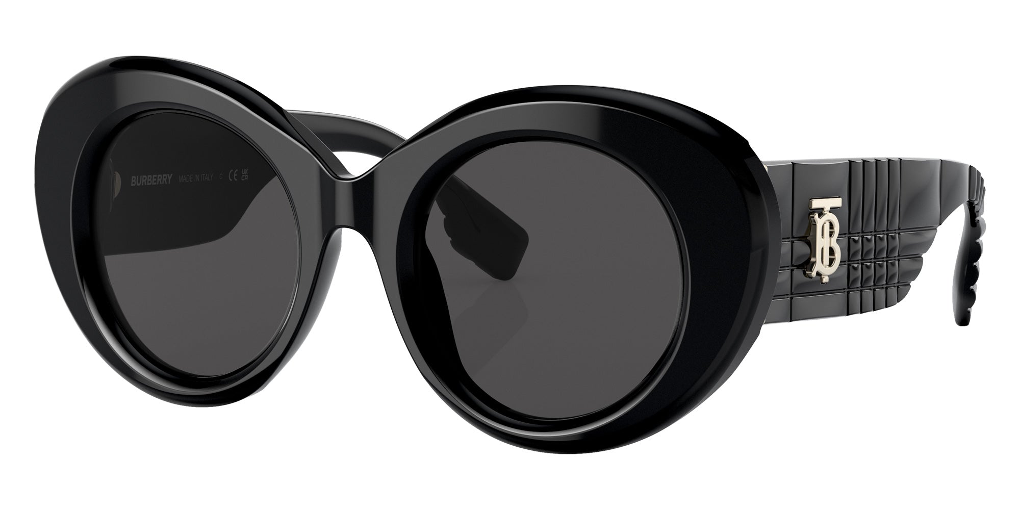 Burberry BE4370U Margot 300187 49 - Black / Dark Gray #id:be4370u300187_s:100105