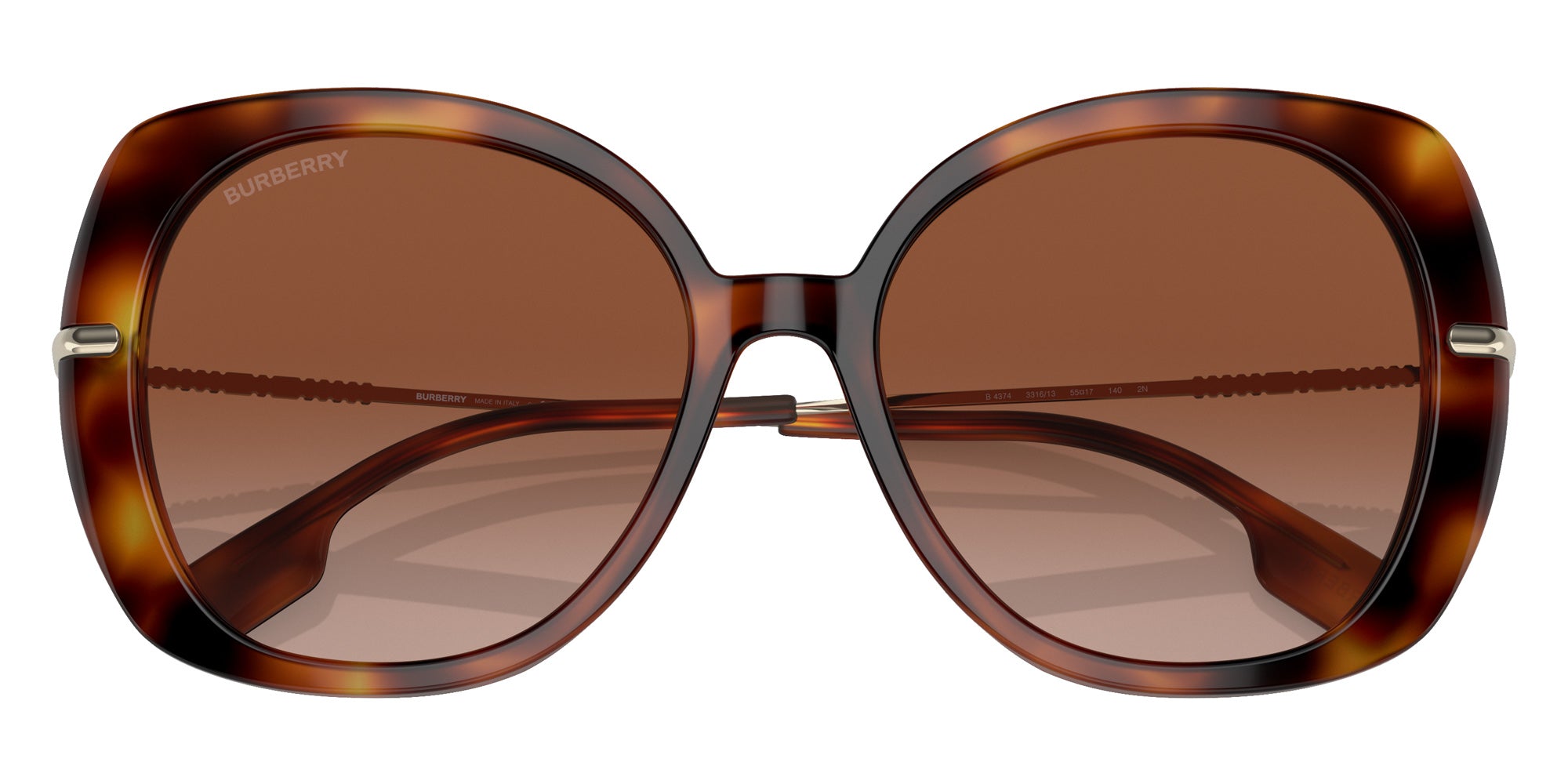 BURBERRY BE4374 Eugenie 331613 55 - Light Havana #id:be4374331613_s:100100