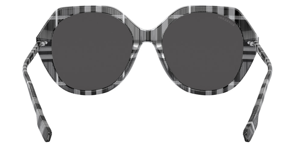 Burberry BE4375 Vanessa 400487 55 - Check White/Black / Dark Gray #id:be4375400487_s:102115