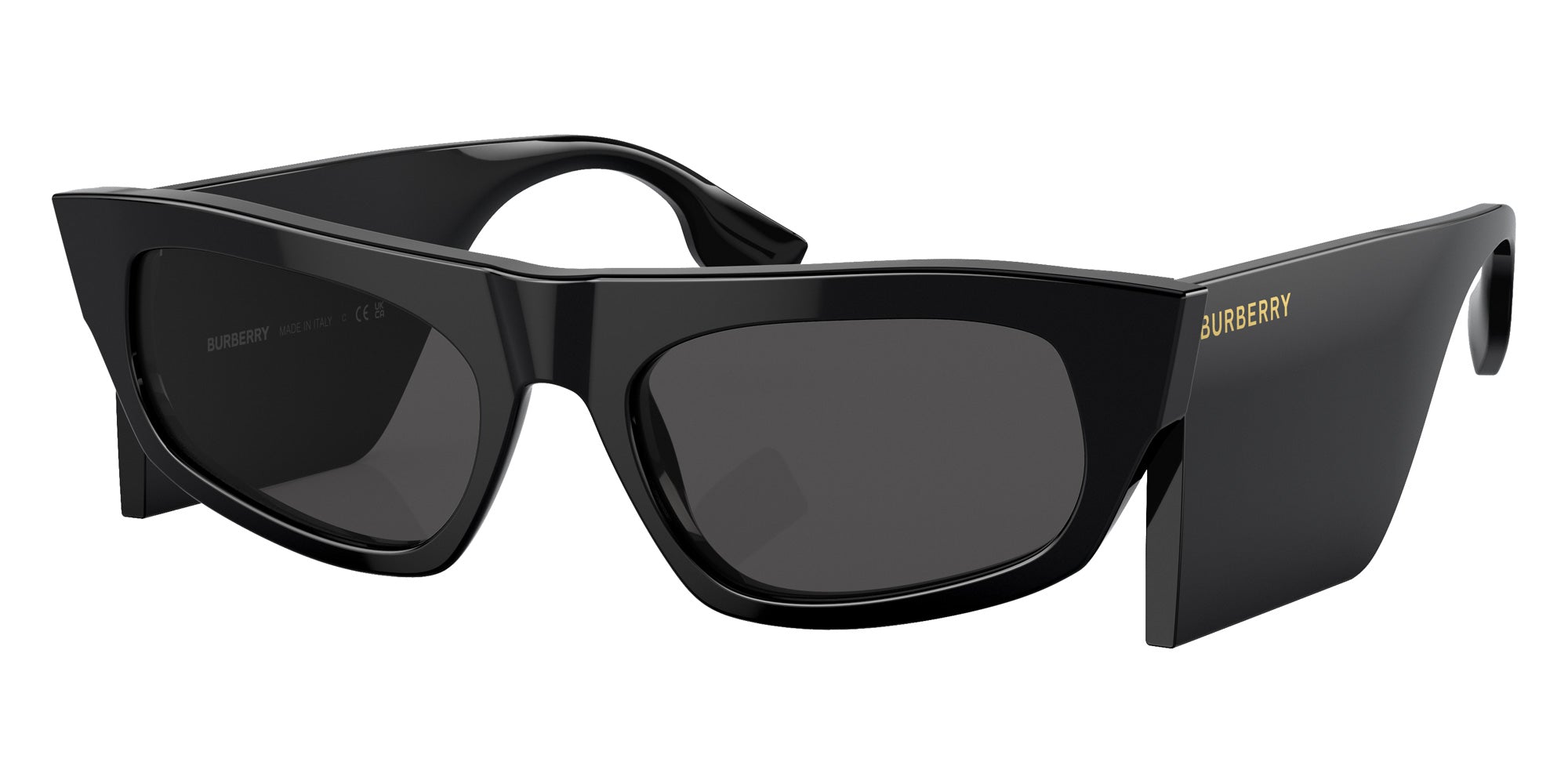 Burberry BE4385 Palmer 300187 55 - Black / Dark Gray #id:be4385300187_s:100105