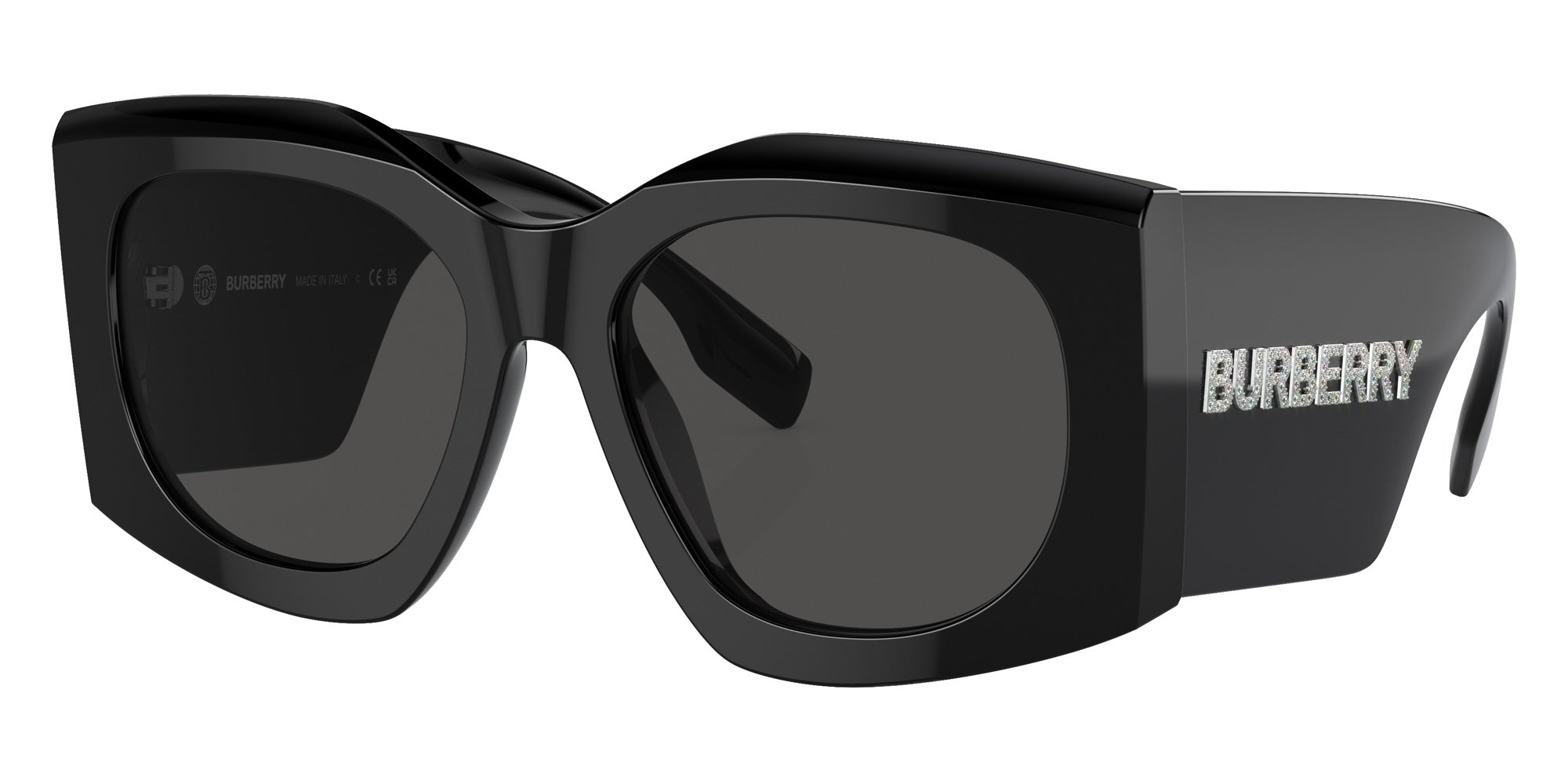 Burberry BE4388U Madeline 300187 55 - Black / Dark Gray #id:be4388u300187_s:100105