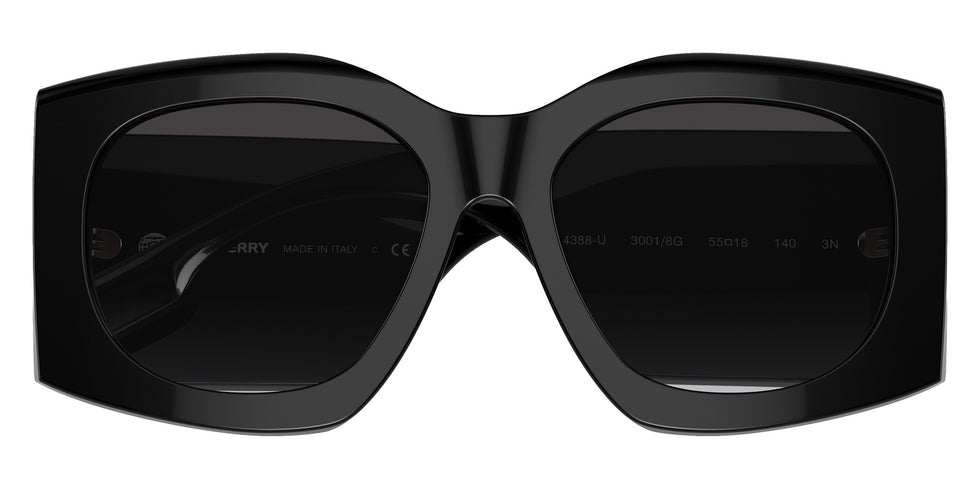 Burberry BE4388U Madeline 30018G 55 - Black / Gray Gradient #id:be4388u30018g_s:102120