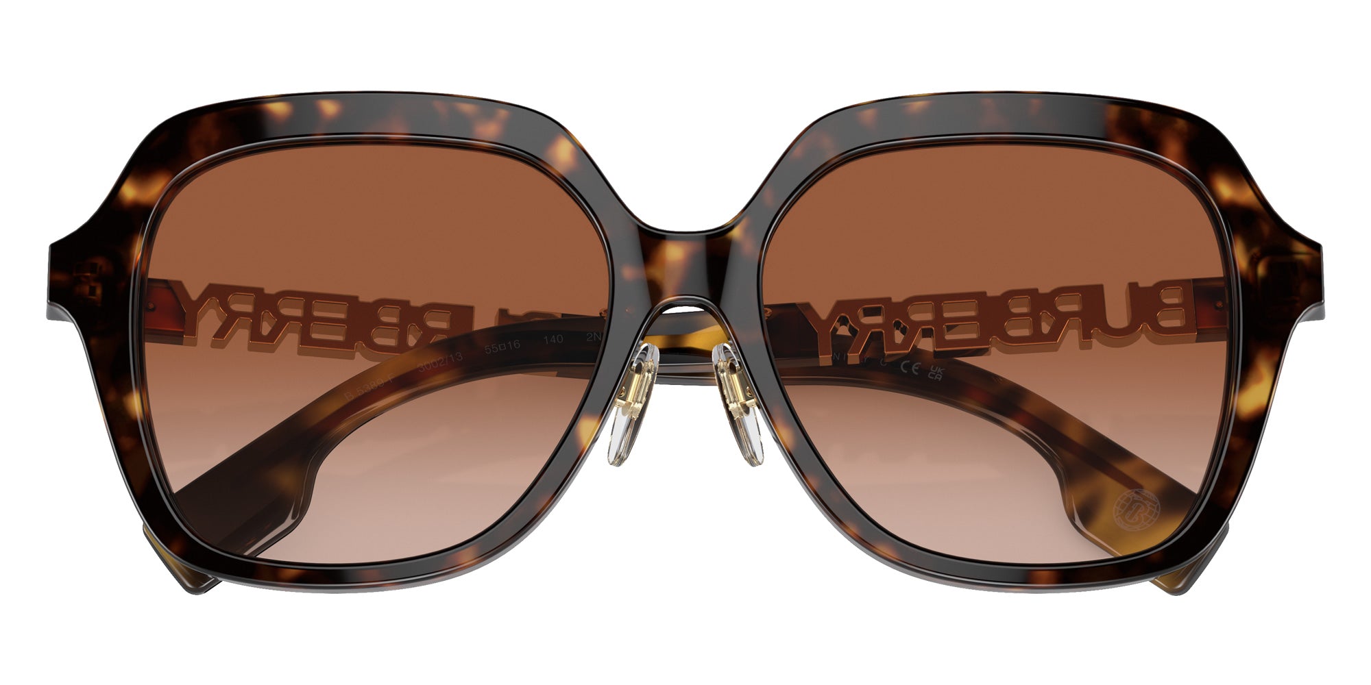Burberry BE4389F Joni 300213 55 - Dark Havana / Brown Gradient #id:be4389f300213_s:100120