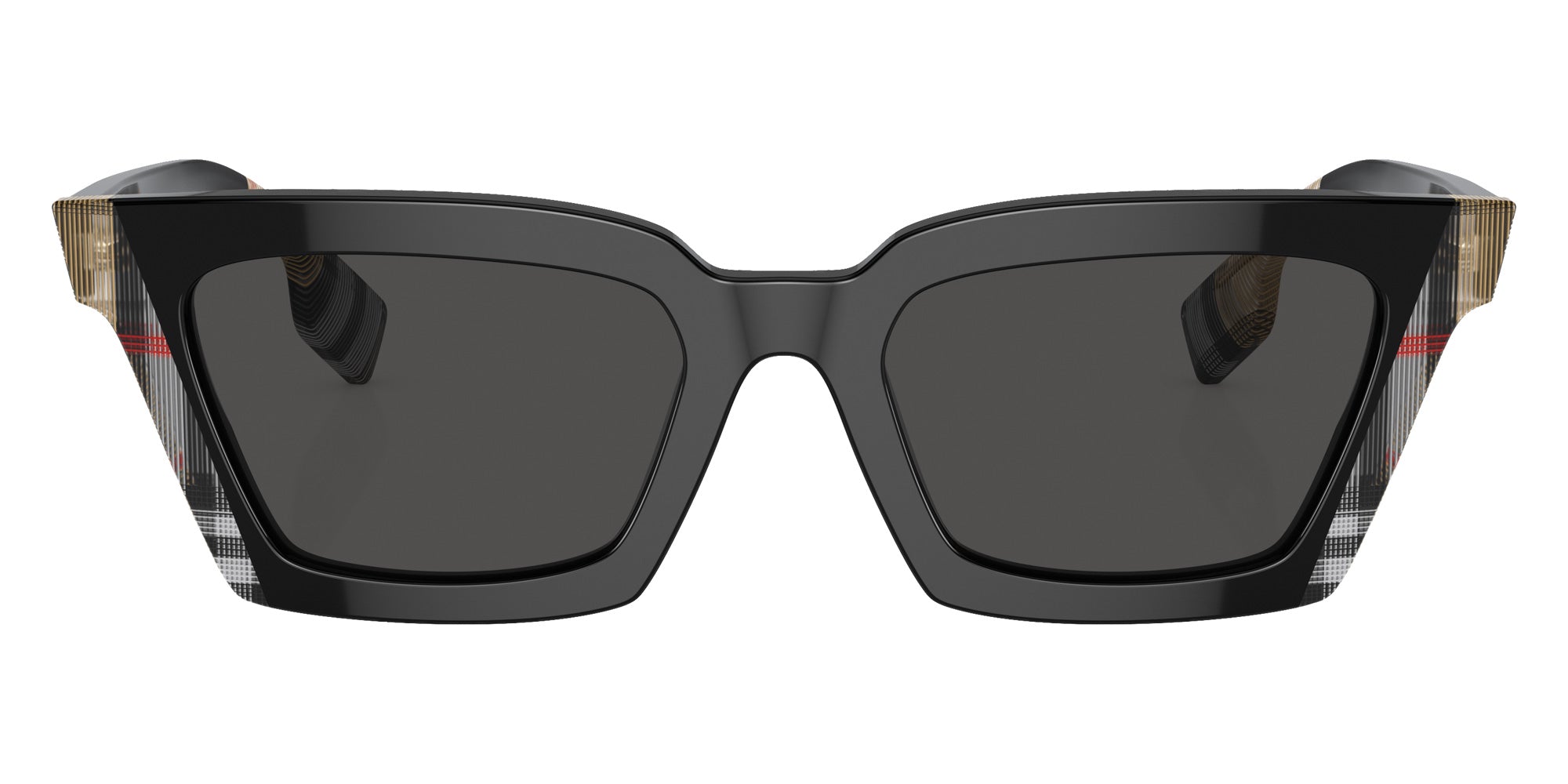 Burberry BE4392U Briar 405587 52 - Black/Vintage Check / Dark Gray #id:be4392u405587_s:100100