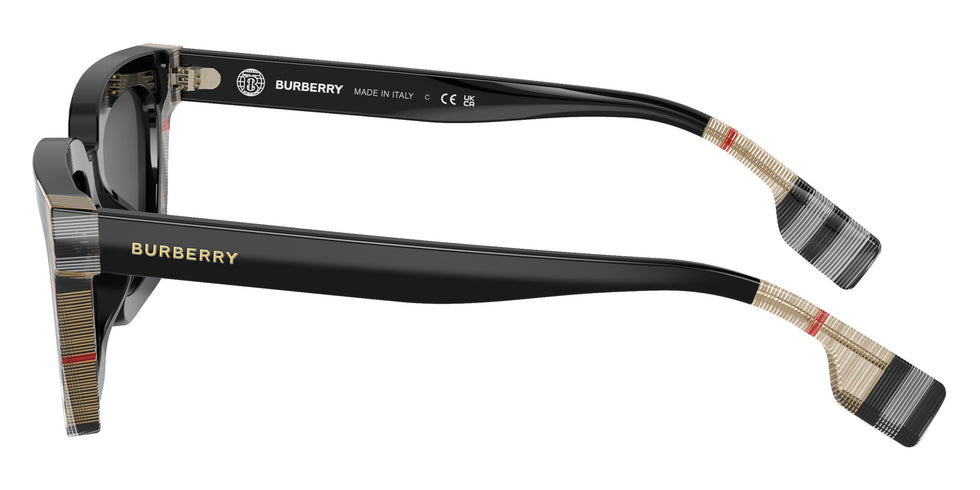 Burberry BE4392U Briar 405587 52 - Black/Vintage Check / Dark Gray #id:be4392u405587_s:100110