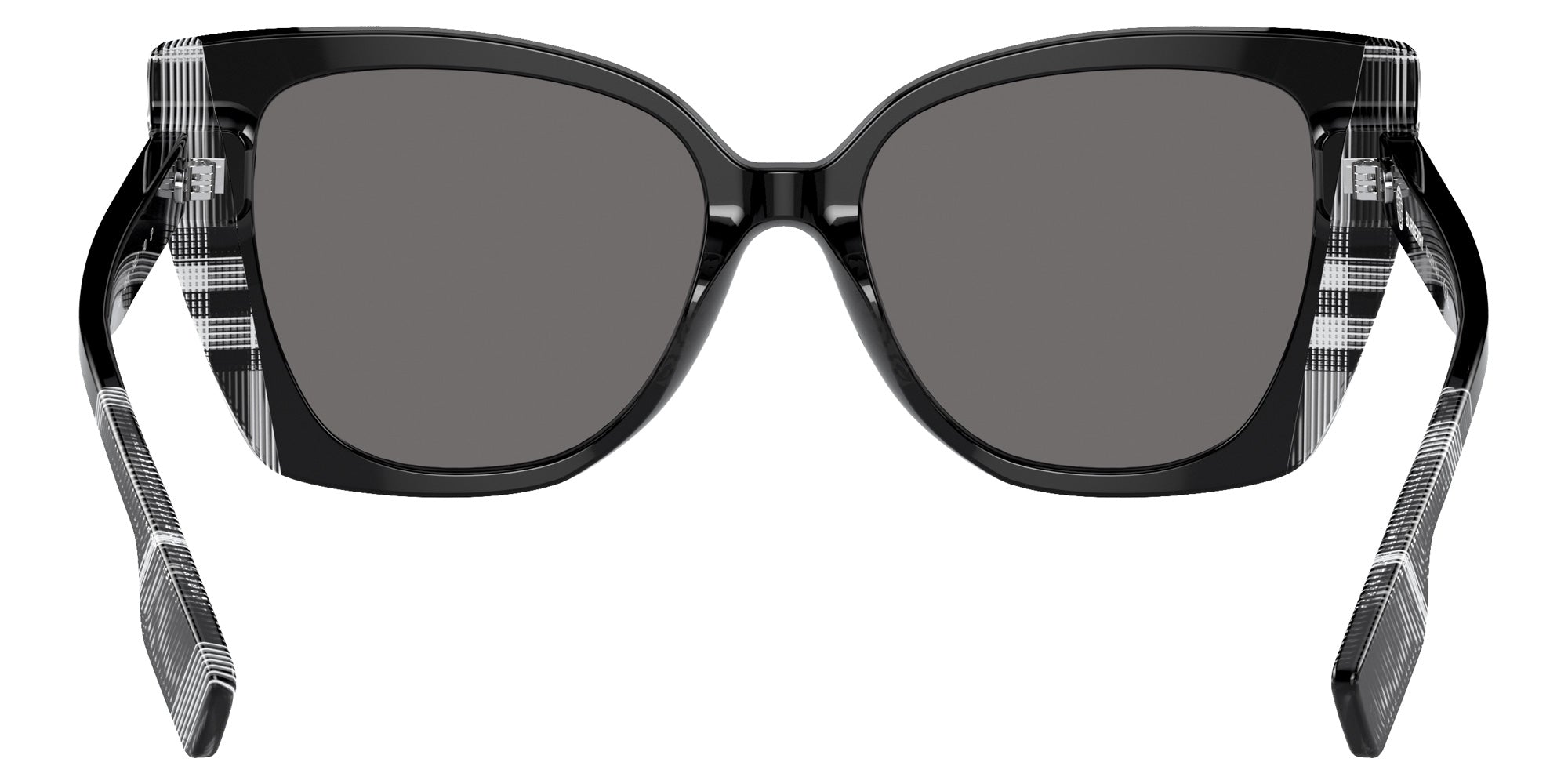 Burberry BE4393 Meryl 405181 54 - Black/Check White Black / Dark Gray Polarized #id:be4393405181_s:102115