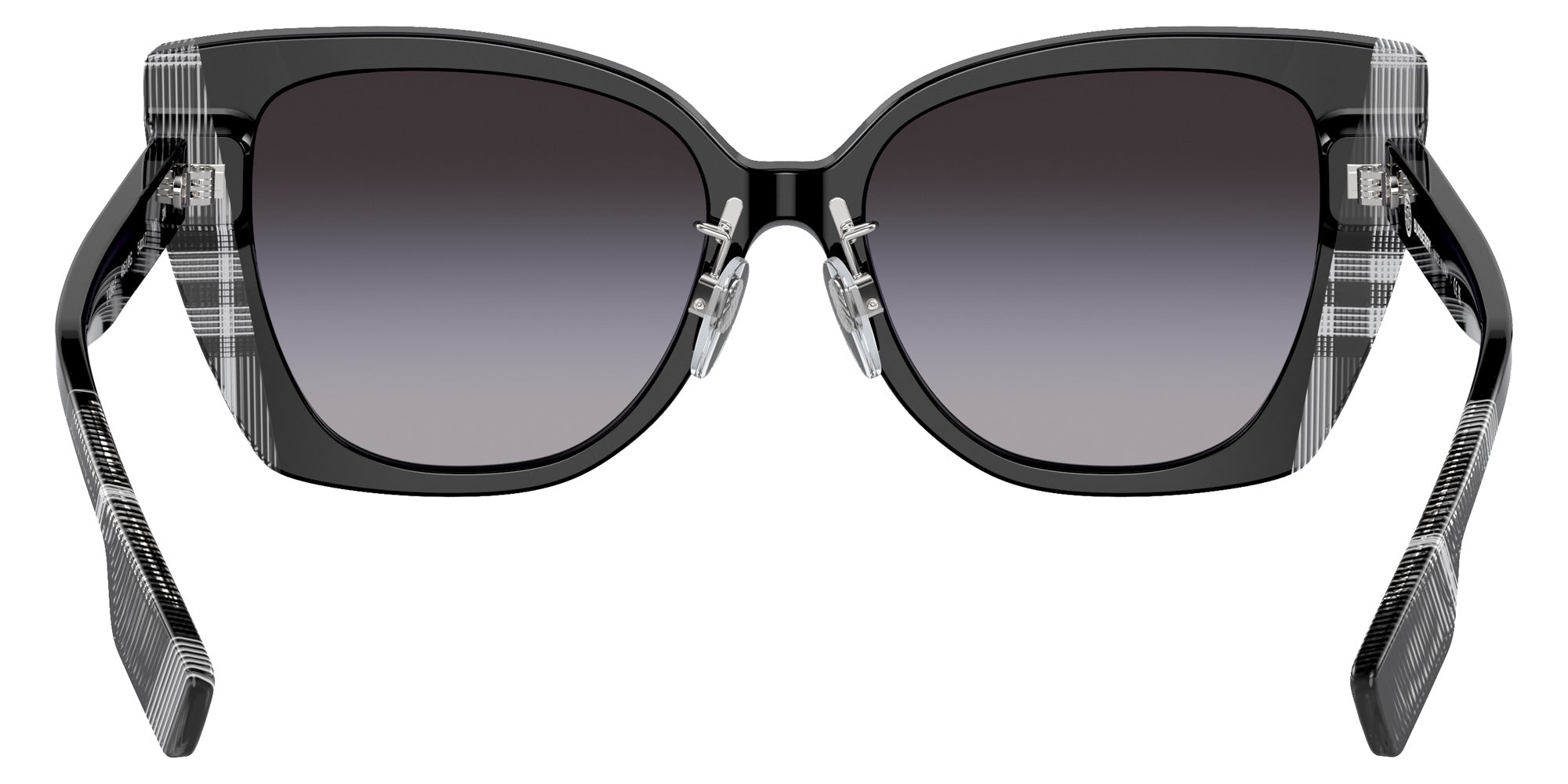 BURBERRY BE4393F Meryl 40518G 54 - Black/Check White Black #id:be4393f40518g_s:100115