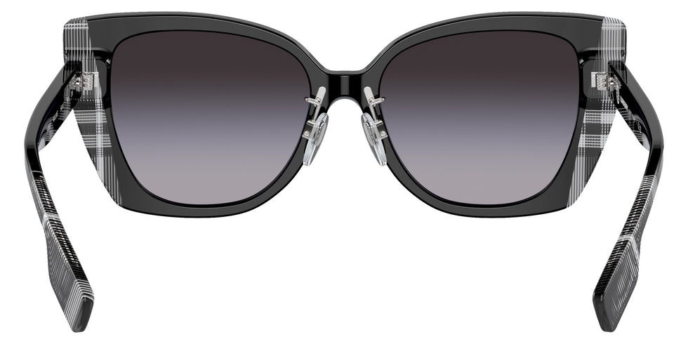 BURBERRY BE4393F Meryl 40518G 54 - Black/Check White Black #id:be4393f40518g_s:100115