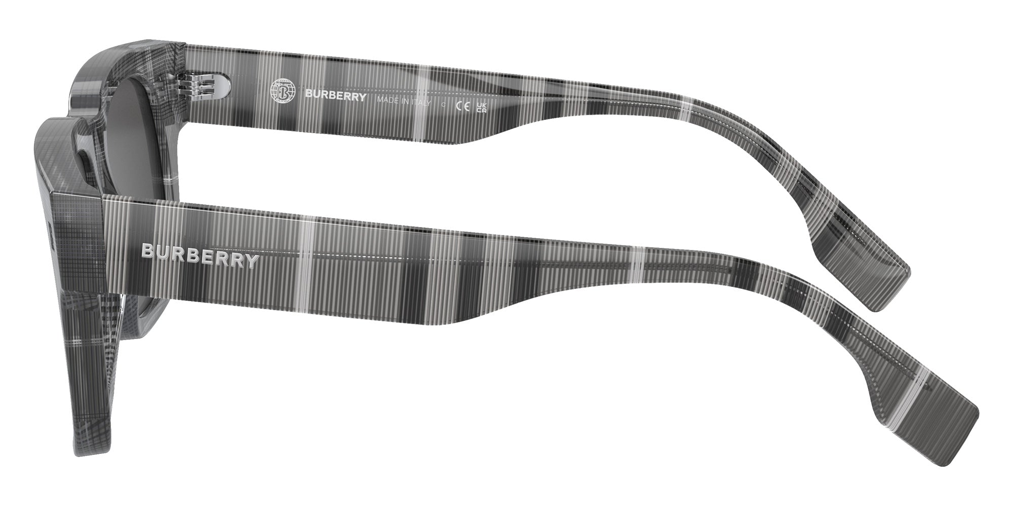 BURBERRY BE4394 Hayden 380487 54 - Charcoal Check #id:be4394380487_s:100110
