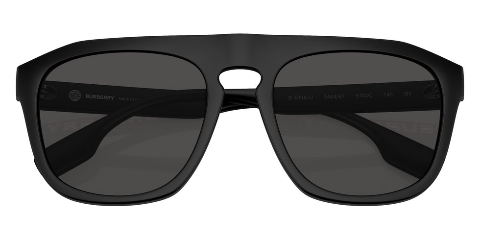 BURBERRY BE4396U Wren 346487 57 - Matte Black #id:be4396u346487_s:100100