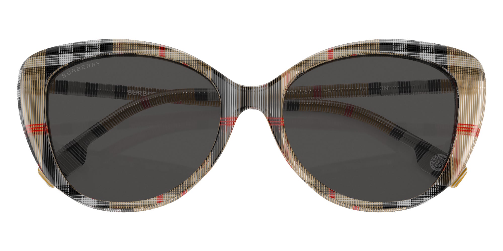 Burberry BE4407F 408787 54 - Vintage Check / Dark Gray #id:be4407f408787_s:100120