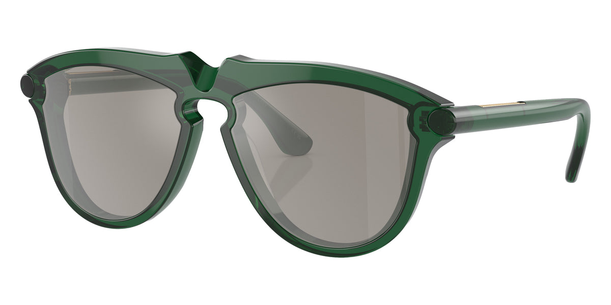BURBERRY BE4417U 41046G 58 - Green / Light Gray Mirrored Silver #id:be4417u41046g_s:100105