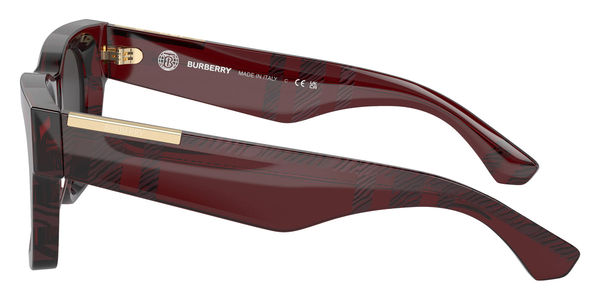 BURBERRY BE4424F 411587 52 - Check Red / Dark Gray #id:be4424f411587_s:100110