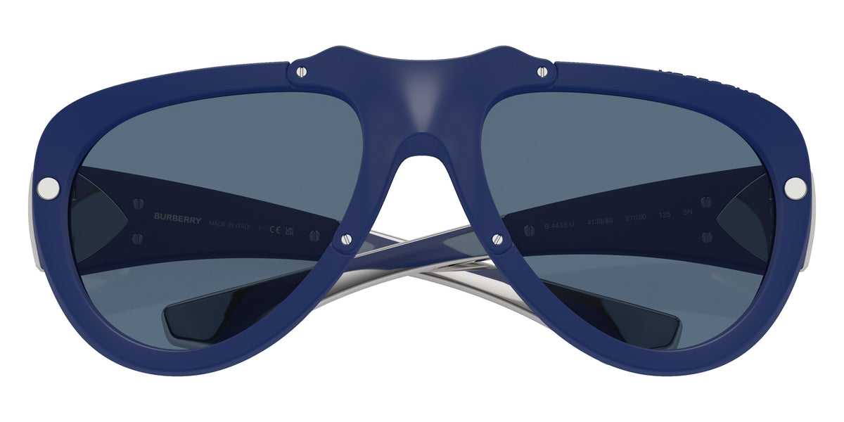 BURBERRY BE4433U 413980 57 - Blue Rubber / Dark Blue #id:be4433u413980_s:100120