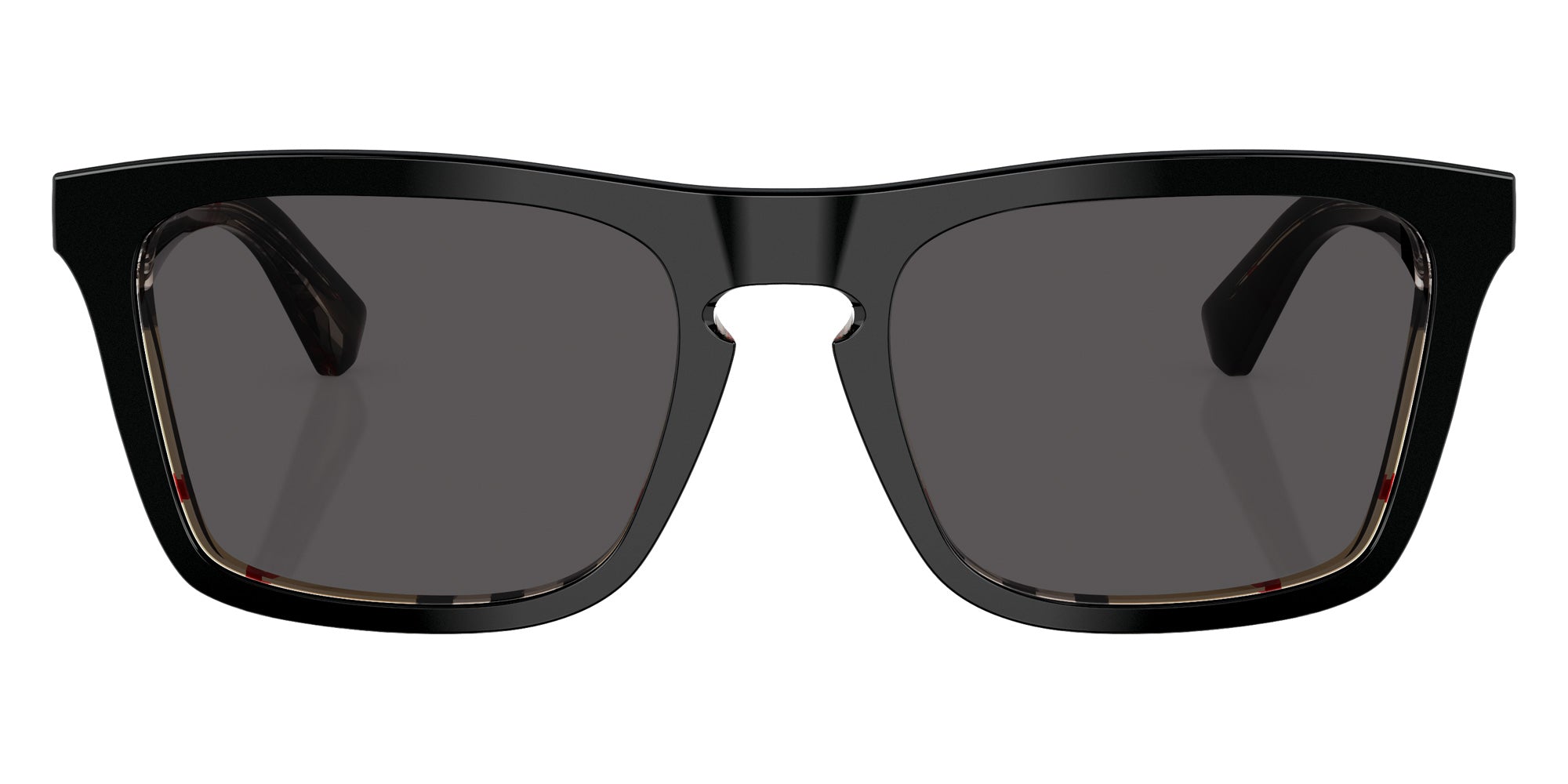 Burberry BE4434 412187 57 - Top Black on Vintage Check / Dark Gray #id:be4434412187_s:102100