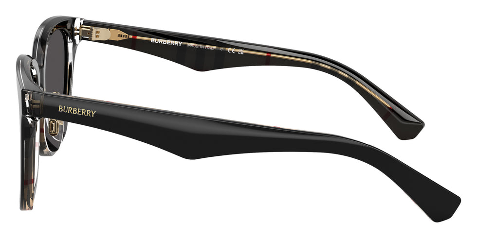 Burberry BE4446D 412187 57 - Top Black on Vintage Check / Dark Gray #id:be4446d412187_s:100110