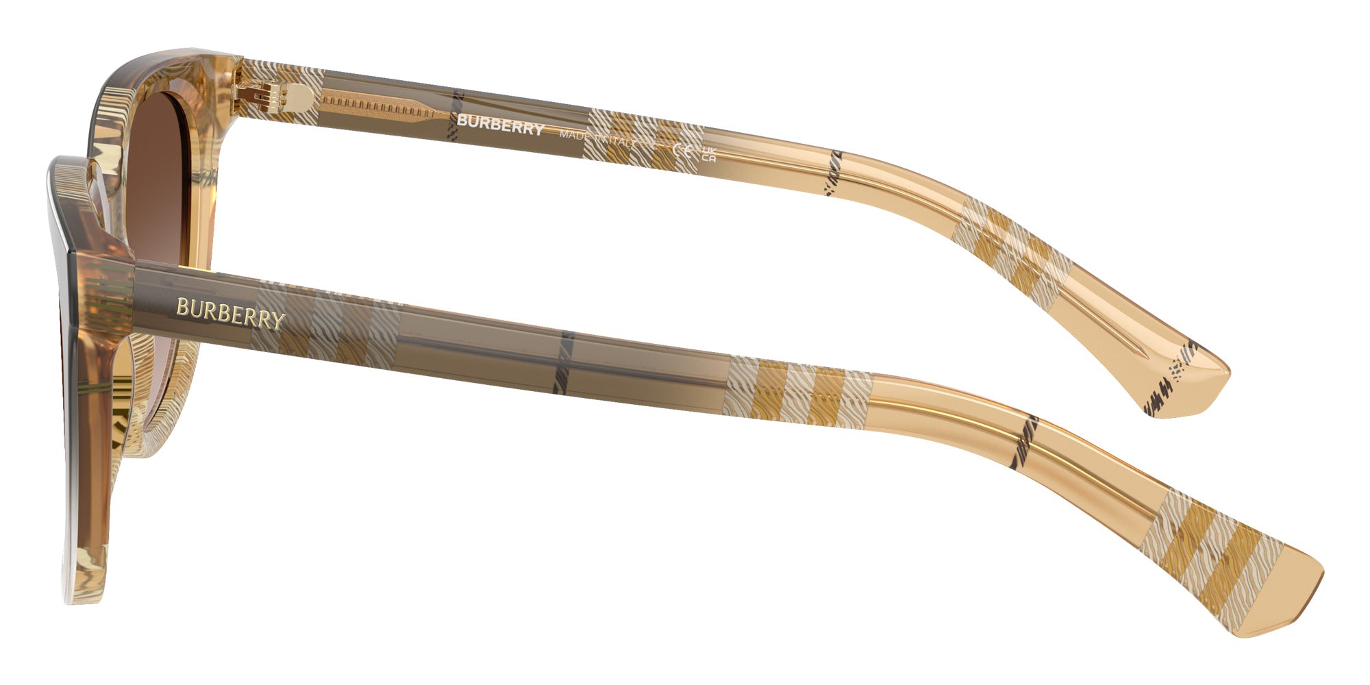 Burberry BE4469 420113 53 - Check Beige / Brown Gradient #id:be4469420113_s:102110