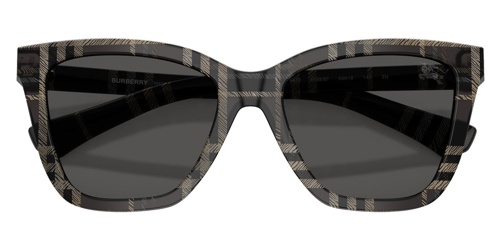 Burberry BE4470 419987 54 - Gray Check / Dark Gray #id:be4470419987_s:102120