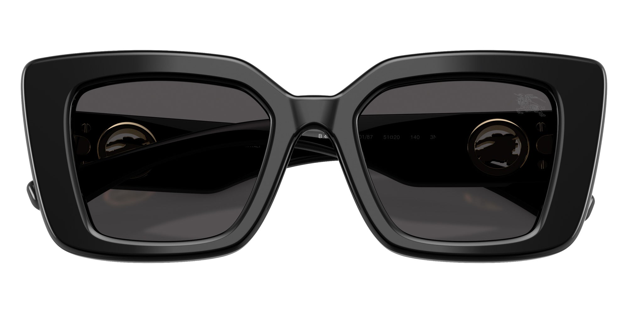 Burberry BE4476F 300187 51 - Black / Dark Gray #id:be4476f300187_s:100120