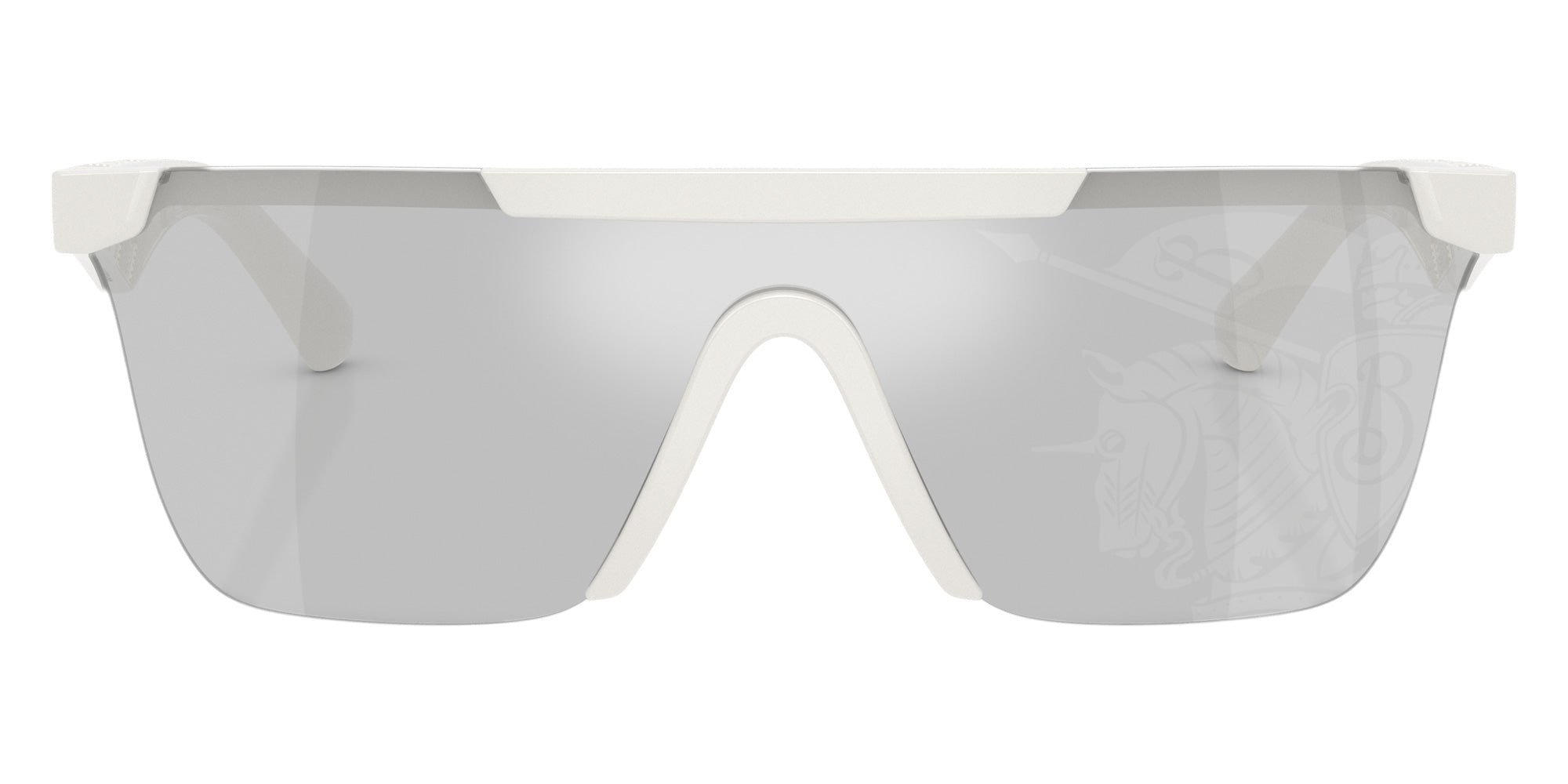 Burberry BE4480D 417269 141 - White / Light Gray Tampo Silver Mirrored #id:be4480d417269_s:104100