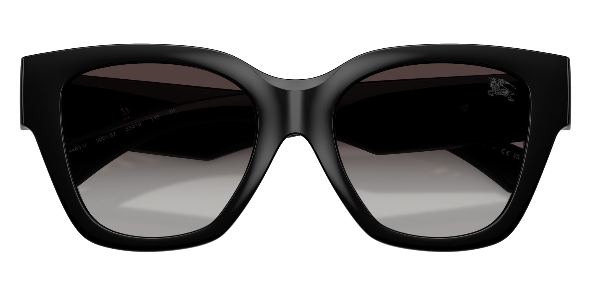 BURBERRY BE4489U 300187 53 - Black #id:be4489u300187_s:100100