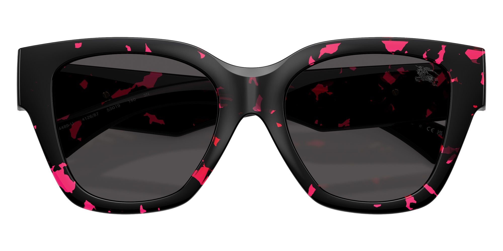 BURBERRY BE4489U 412687 53 - Fuchsia Havana #id:be4489u412687_s:104100