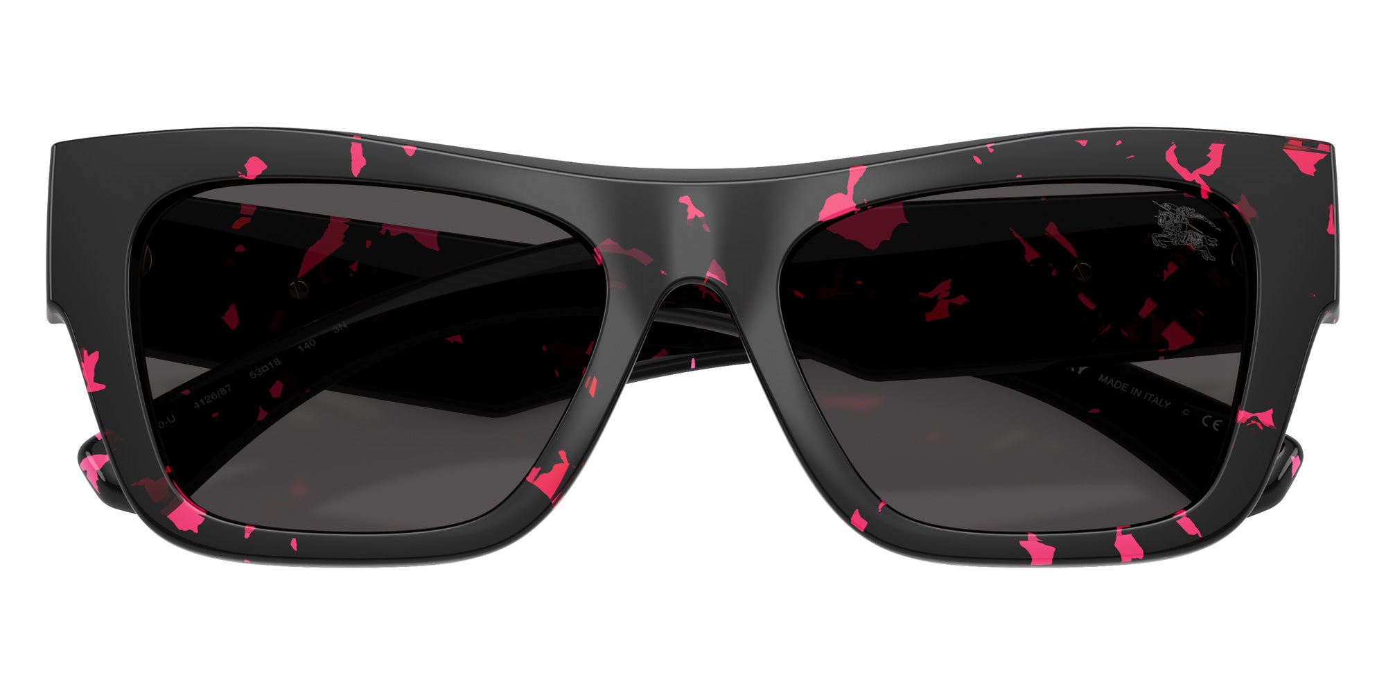 BURBERRY BE4490U 412687 53 - Fuchsia Havana #id:be4490u412687_s:104100