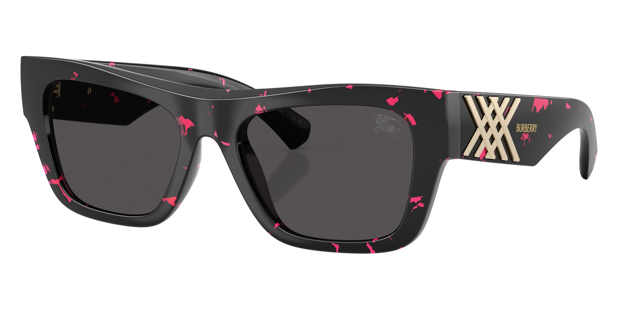 BURBERRY BE4490U 412687 53 - Fuchsia Havana #id:be4490u412687_s:104105