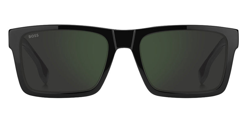 Boss 1991/G/US 0003 56 - Black / Gray High Contrast Green Mirrored Antireflex #id:boss1983sus0807i8_s:100100