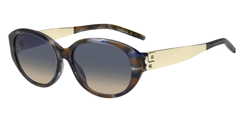 Boss C FLEX 19/G/U 0R8013 58 - Brown Blue Havana / Blue Shaded Pink #id:boss2015s0x8qi4_s:104105
