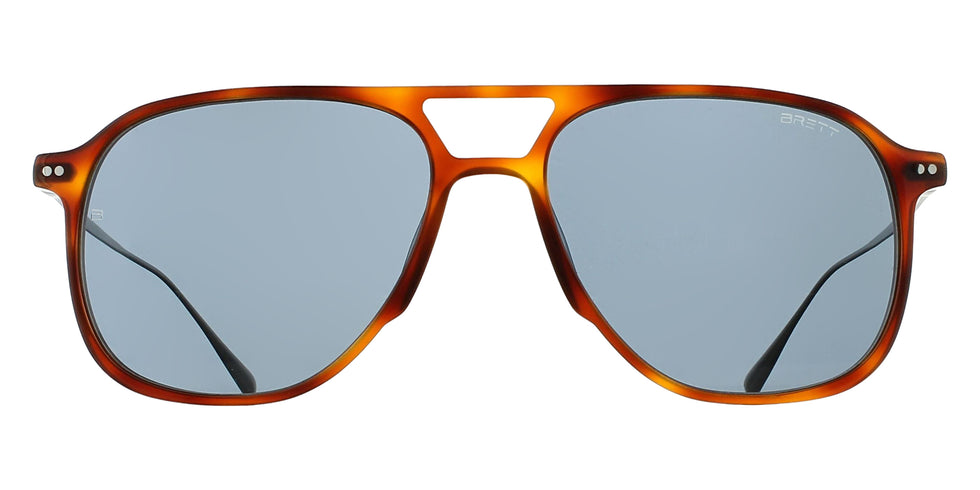 BRETT BROWN SUN C09 58 - Yellow Tortoise/Silver #id:brtbrownsunc09st_s:100100