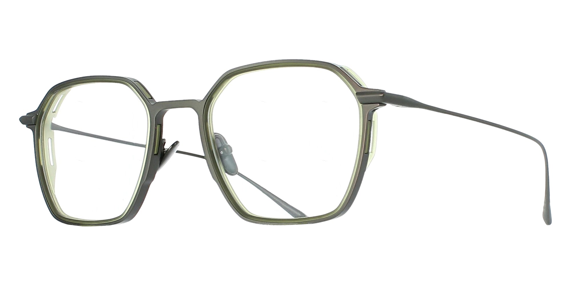 BRETT FRANÇOIS C06 50 - Gunmetal/Green #id:brtfrancoisc06st_s:100105