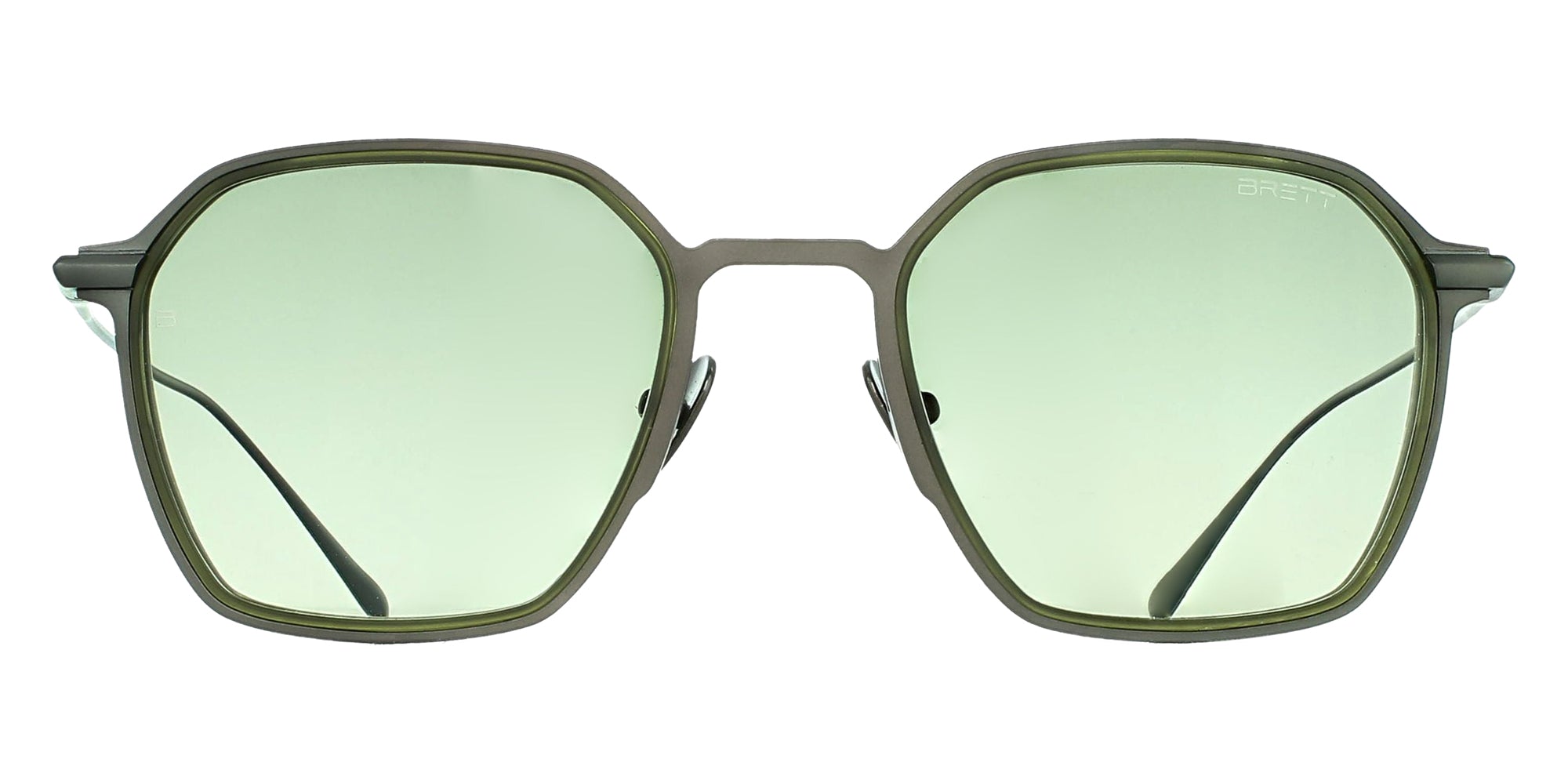 BRETT FRANÇOIS SUN C06 50 - Gunmetal/Green #id:brtfrancoissunc06st_s:100100