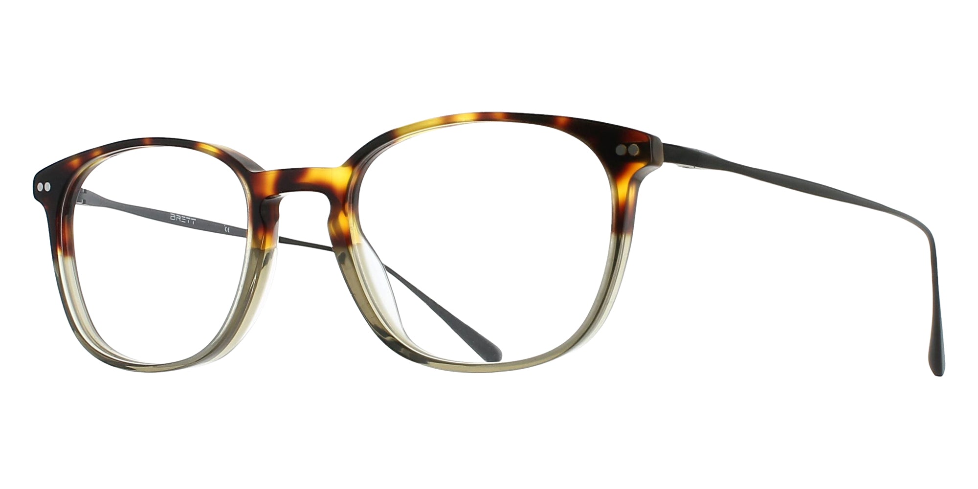 BRETT JAMES C13 49 - Green Gradient Tortoise/Black #id:brtjamesc13st_s:104105