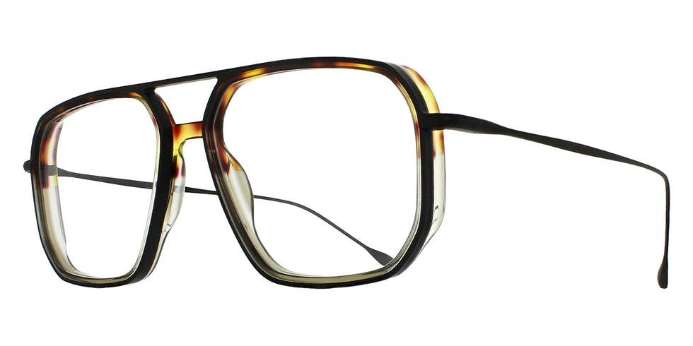 BRETT JARNO C13 56 - Green/Black Faded Tortoise #id:brtjarnoc13st_s:104105