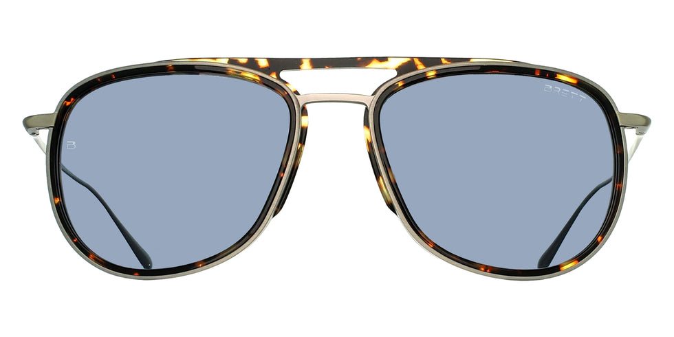 BRETT JOEY SUN C09 54 - Yellow Tortoise/Silver #id:brtjoeysunc09st_s:104100