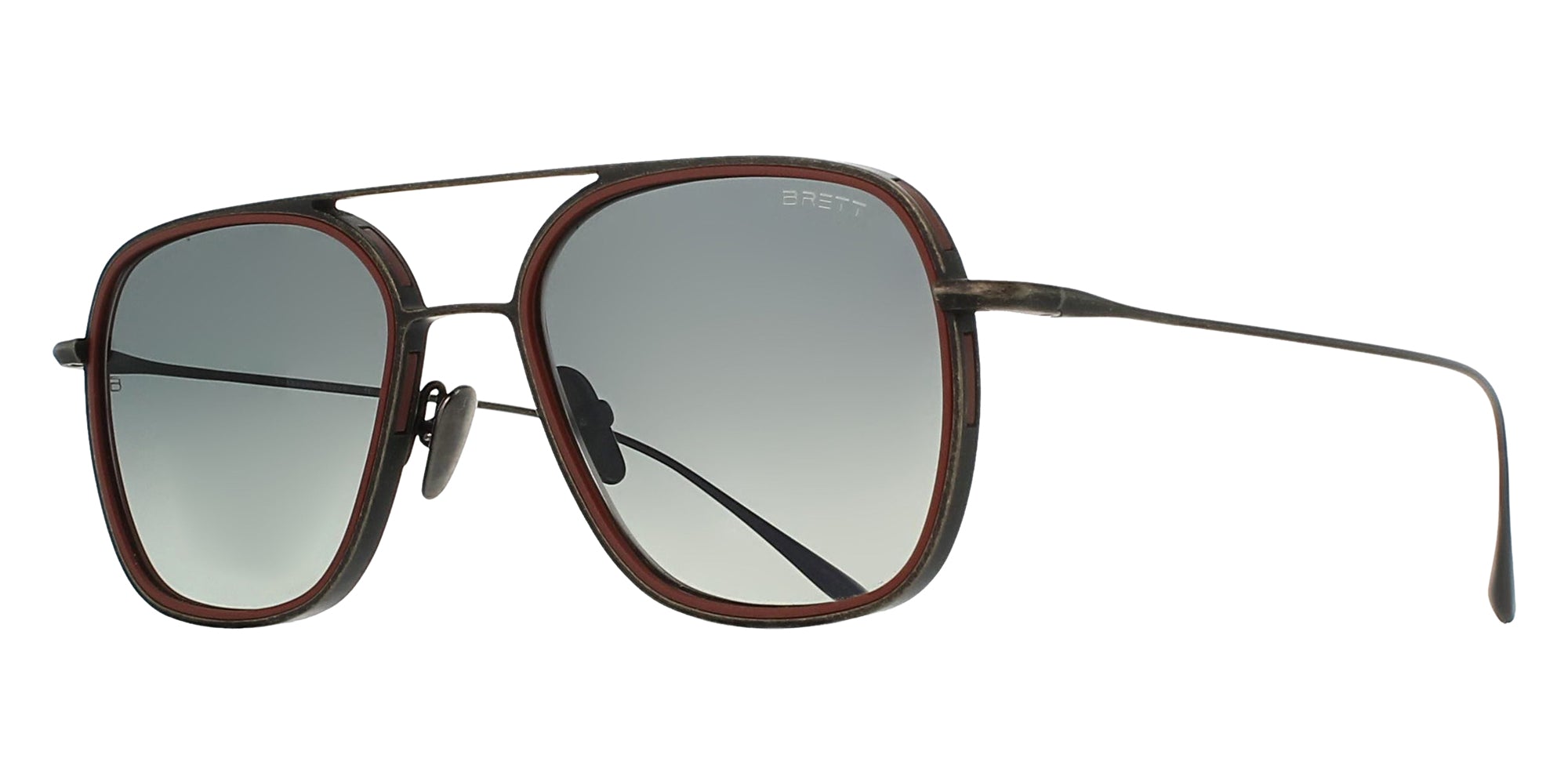 BRETT NIKI SUN C07 52 - Gray/Red #id:brtnikisunc07st_s:108105