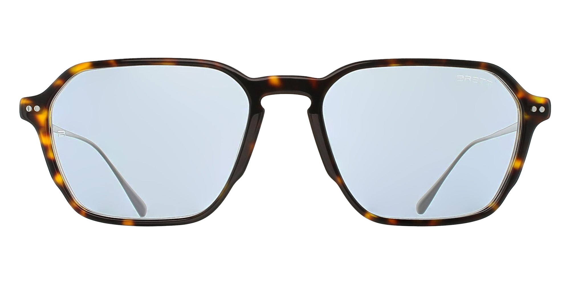 BRETT PETER SUN C05 54 - Tortoise Brown/Silver #id:brtpetersunc05st_s:104100