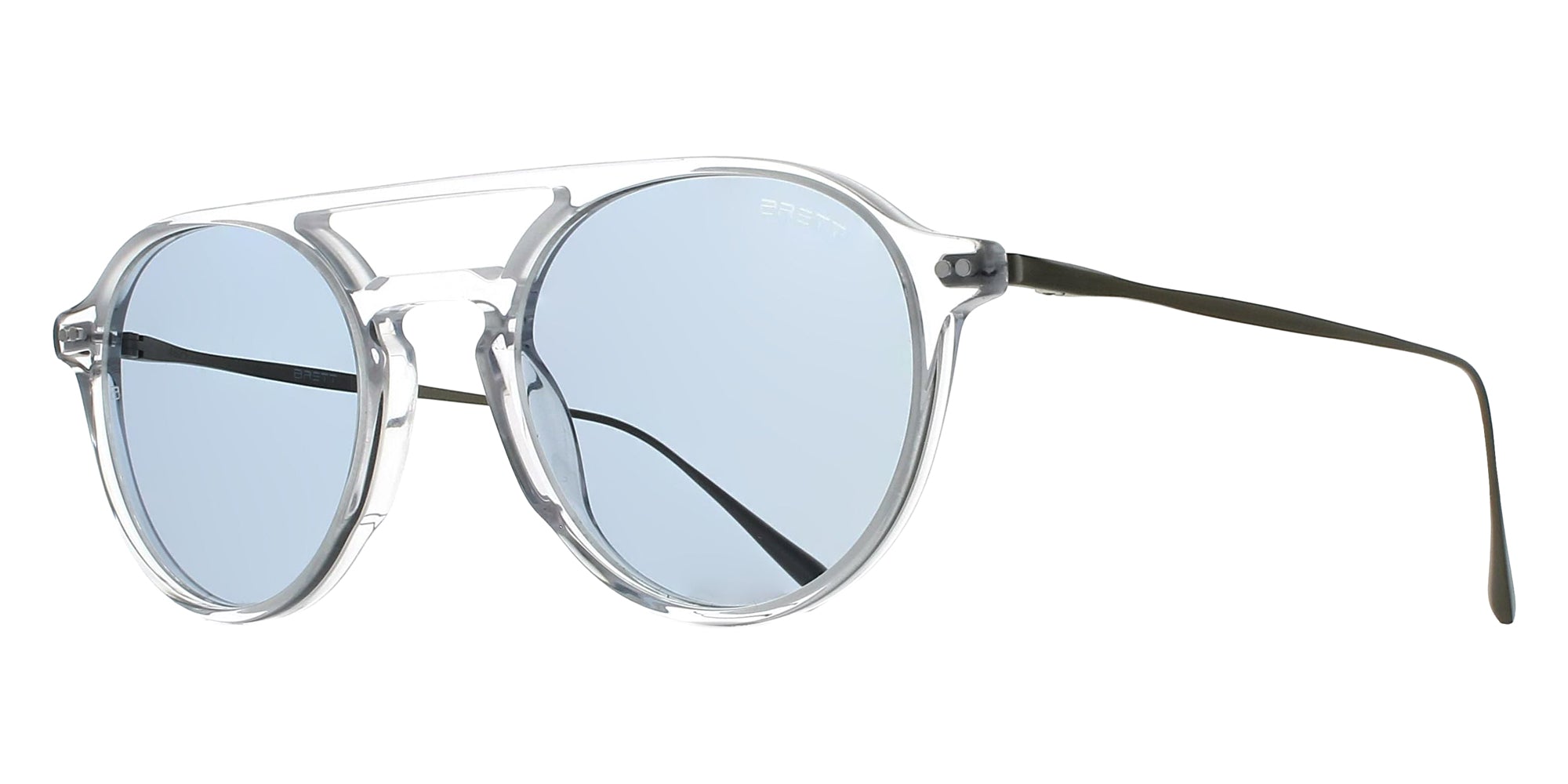 BRETT RONNIE SUN C11 49 - Clear/Silver #id:brtronniesunc11st_s:100105