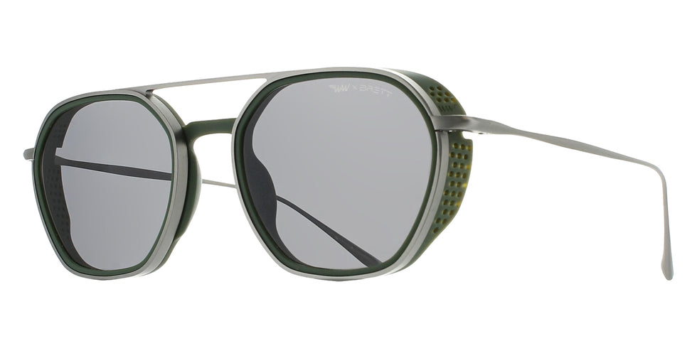 BRETT SPITFIRE SUN WHEELS & WAVES C06 52 - Silver Antique/Vert #id:brtspitfiresunwwc06st_s:104105