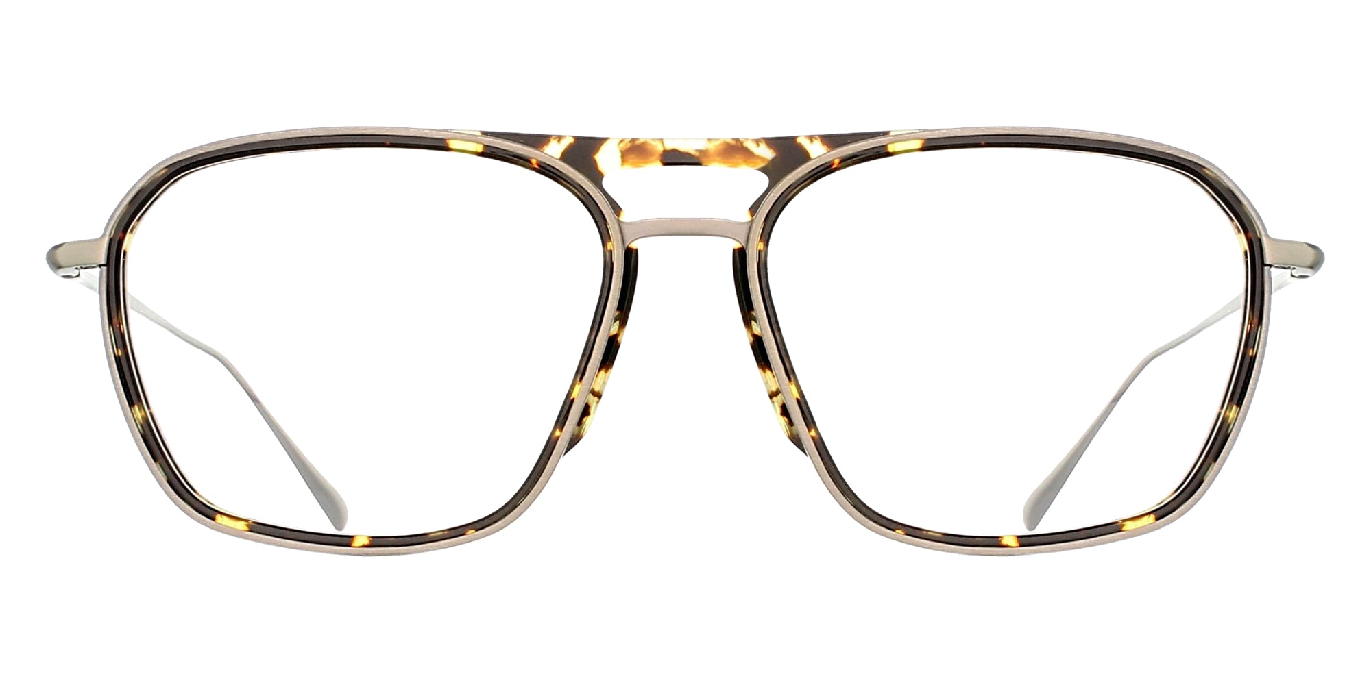 BRETT WYATT C09 57 - Yellow Tortoise/Silver #id:brtwyattc09st_s:100100