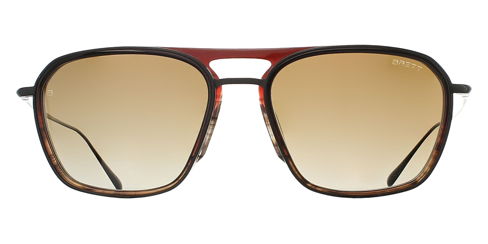 BRETT WYATT SUN C21 57 - Red Gradient Brown/Black #id:brtwyattsunc21st_s:104100