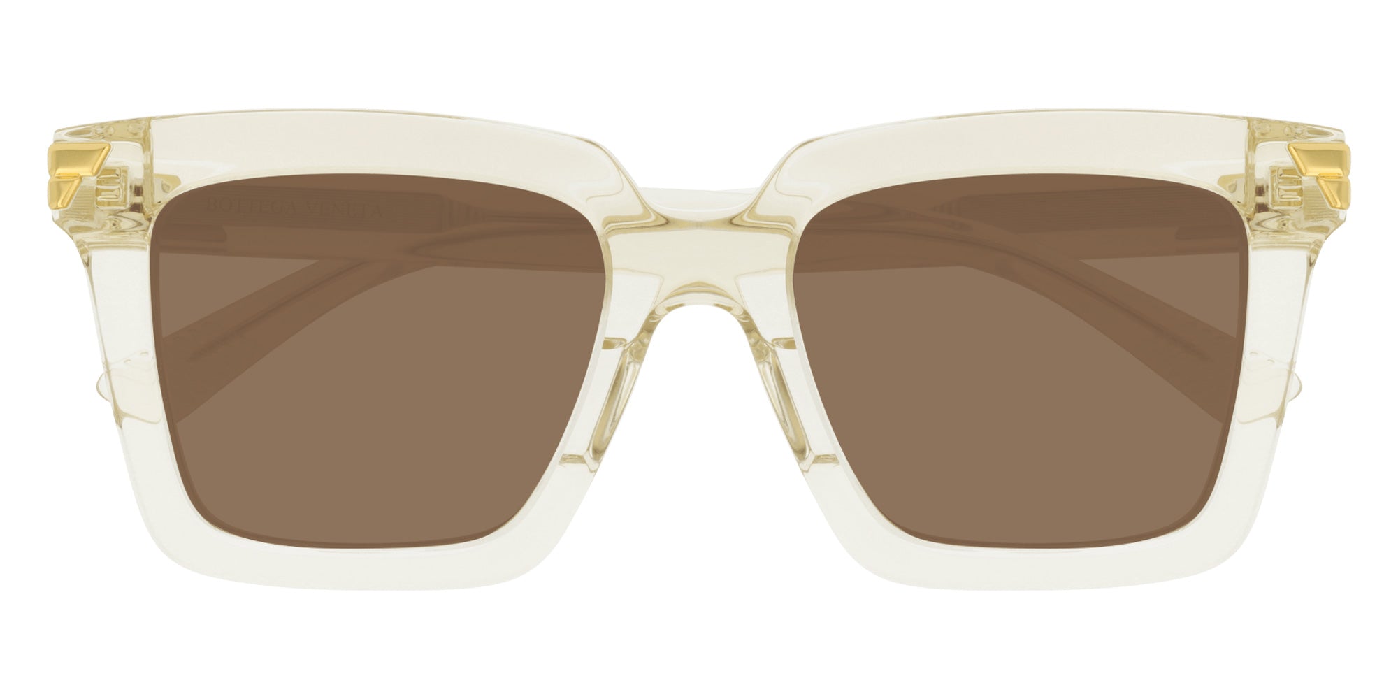 Bottega Veneta BV1005S 005 53 - Beige / Brown #id:bv1005s005_s:102100