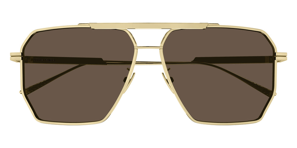 Bottega Veneta BV1012S 003 60 - Gold / Brown #id:bv1012s003_s:100100